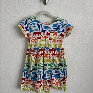 Mini boden Animal Print Dress